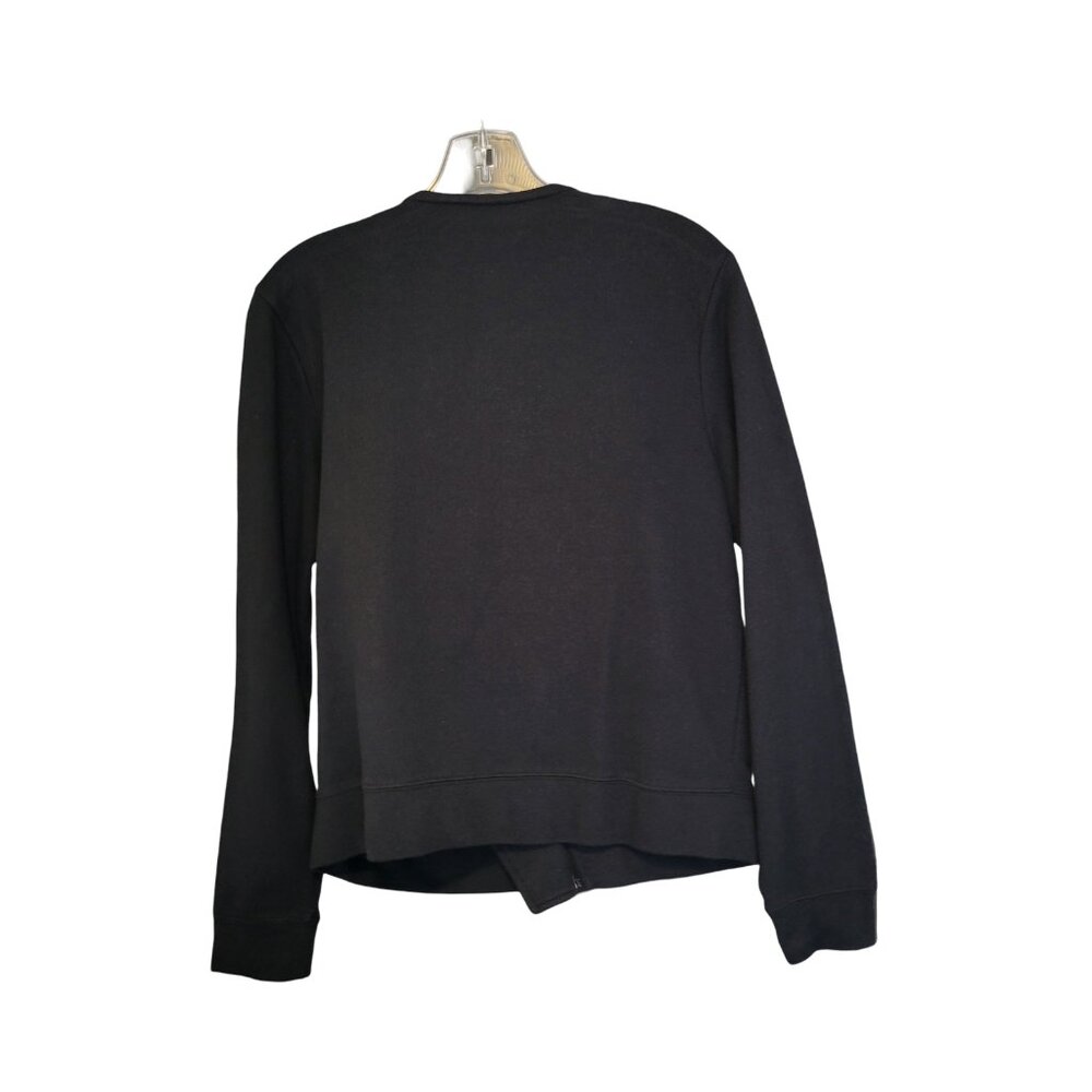 Banana Republic Cross Zipper Pocket jacket black size M - Picture 3 of 8